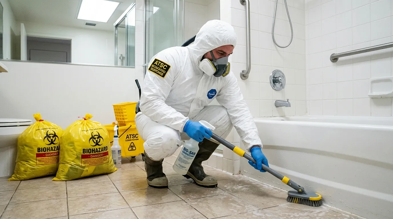 Decontamination equipment deployed for Blood Cleanup in Walkersville